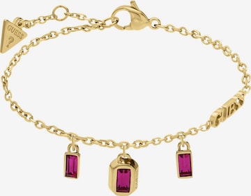 GUESS Armband 'Sportiv' in Goud: voorkant