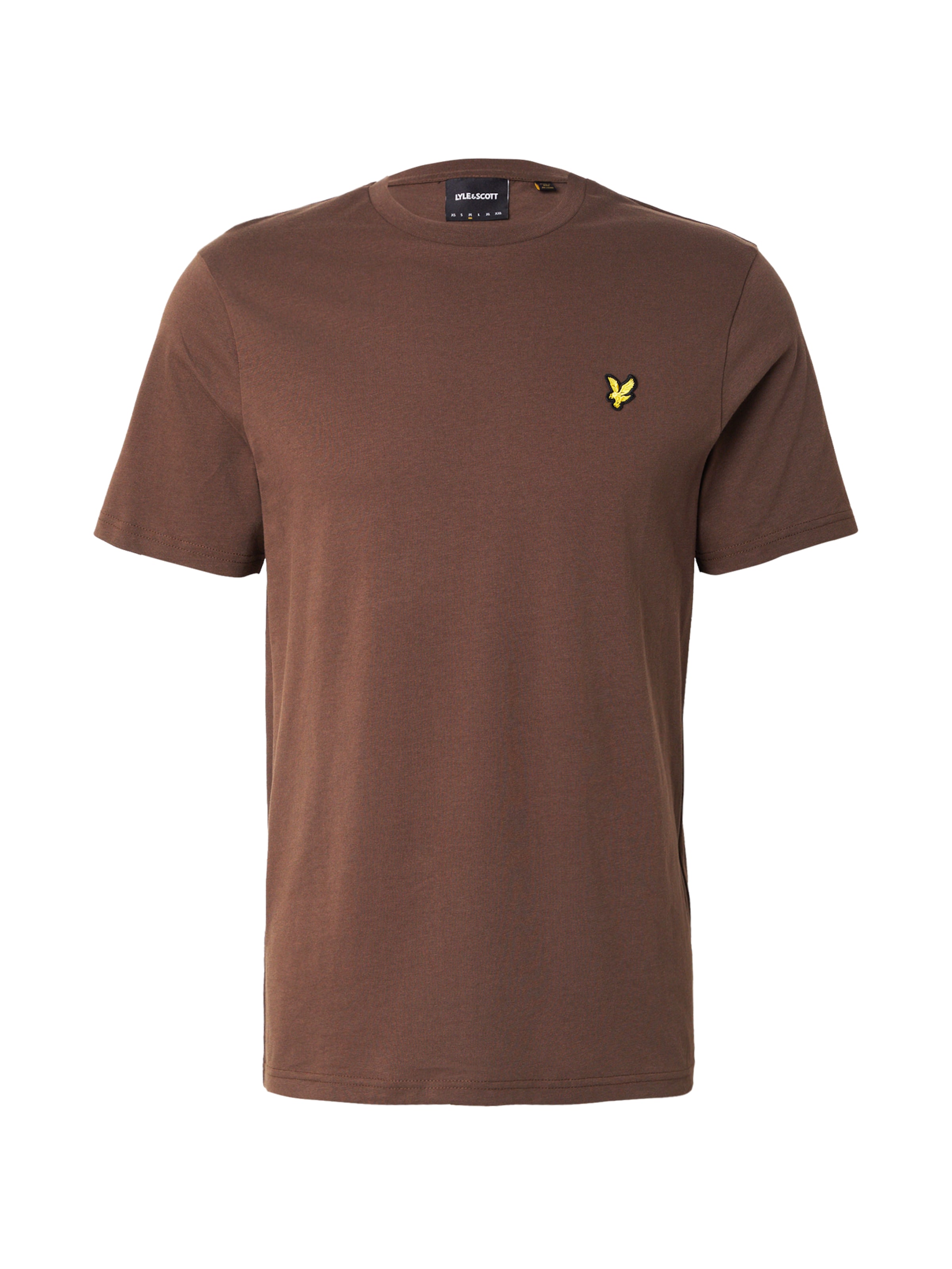 Lyle & Scott Shirt in Bruin: voorkant