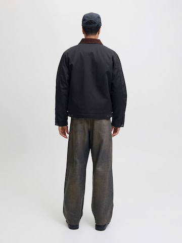 JACK & JONES Демисезонная куртка 'JORNORREBRO' в Черный