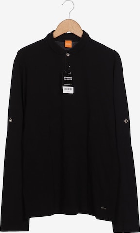 BOSS Poloshirt L in Schwarz: Vorderseite