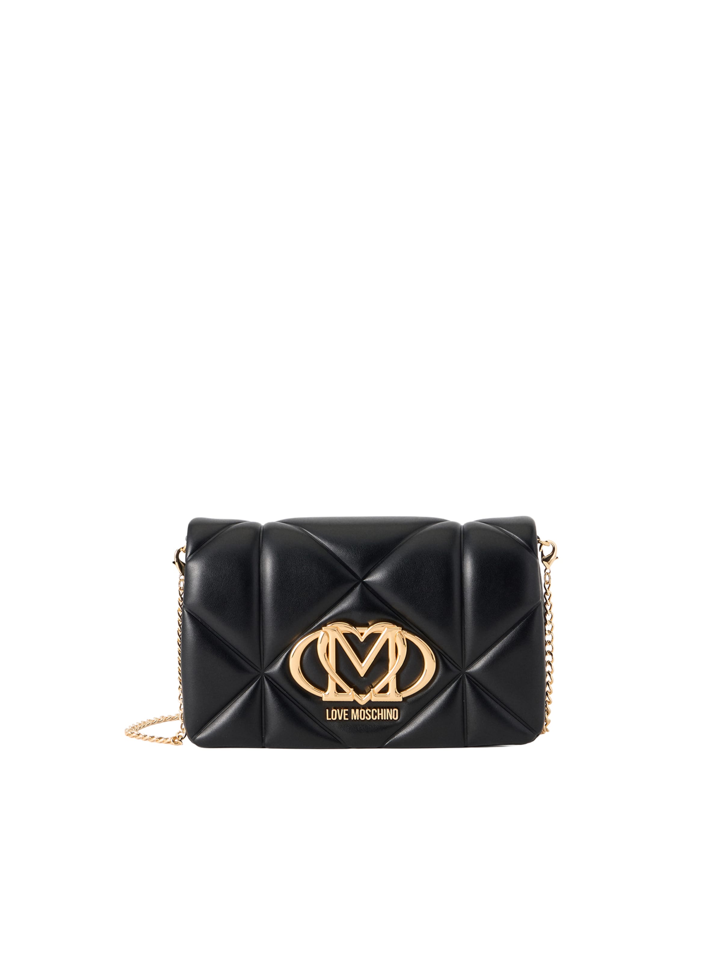 Love MoschinoTorba preko ramena - crna boja: prednji dio
