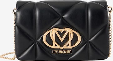 juoda Love Moschino Rankinė su ilgu dirželiu: priekis
