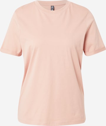 T-shirt 'Ria' PIECES en rose : devant