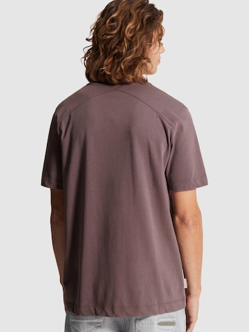 CAST IRON T-shirt 'T-shirt in jersey with artwork' i lila