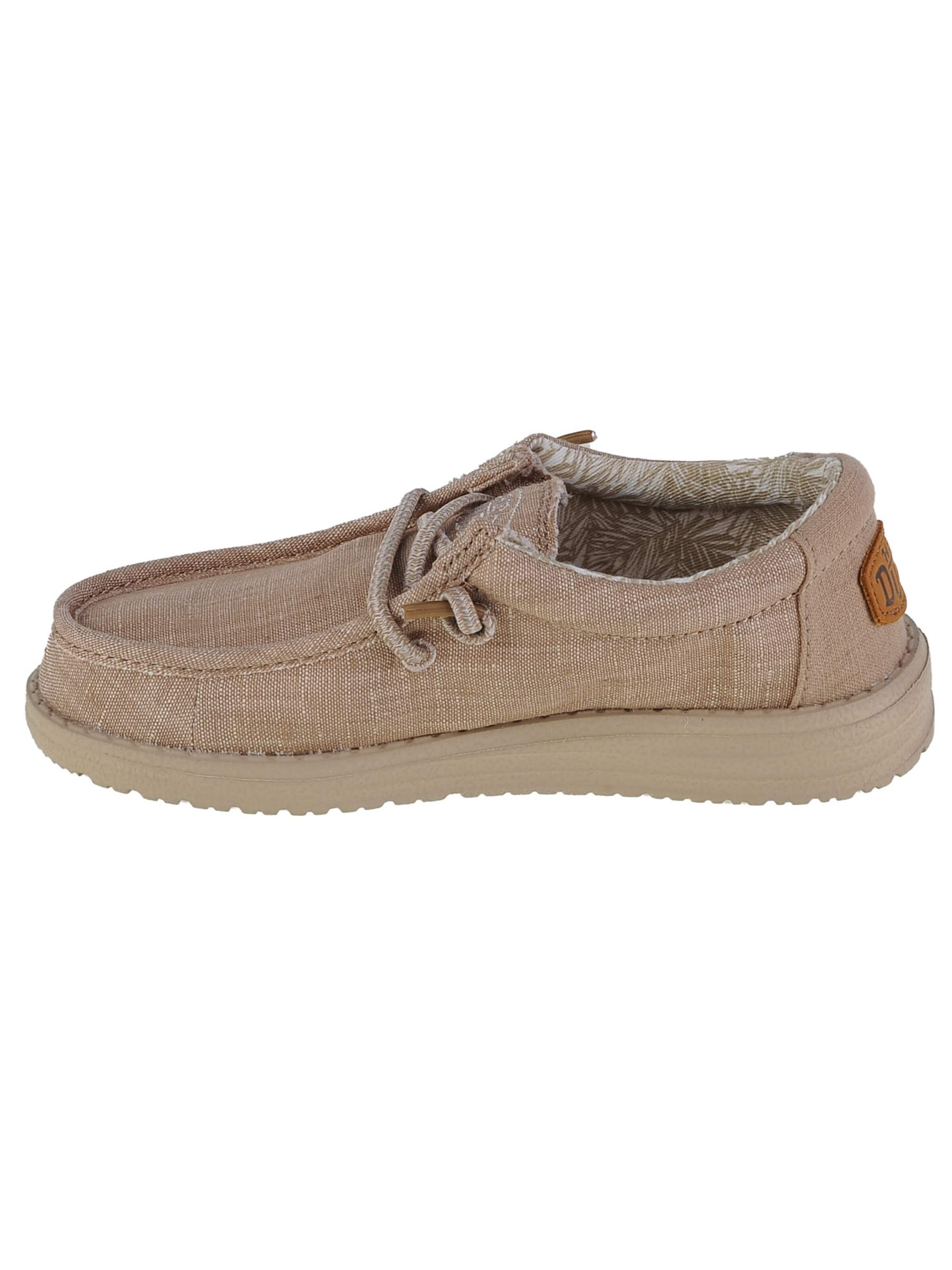 HEY DUDE Low shoe 'Hey Dude Wally' in Beige