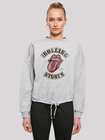 F4NT4STIC Sweatshirt 'The Rolling Stones Tour '78' in Grey: front