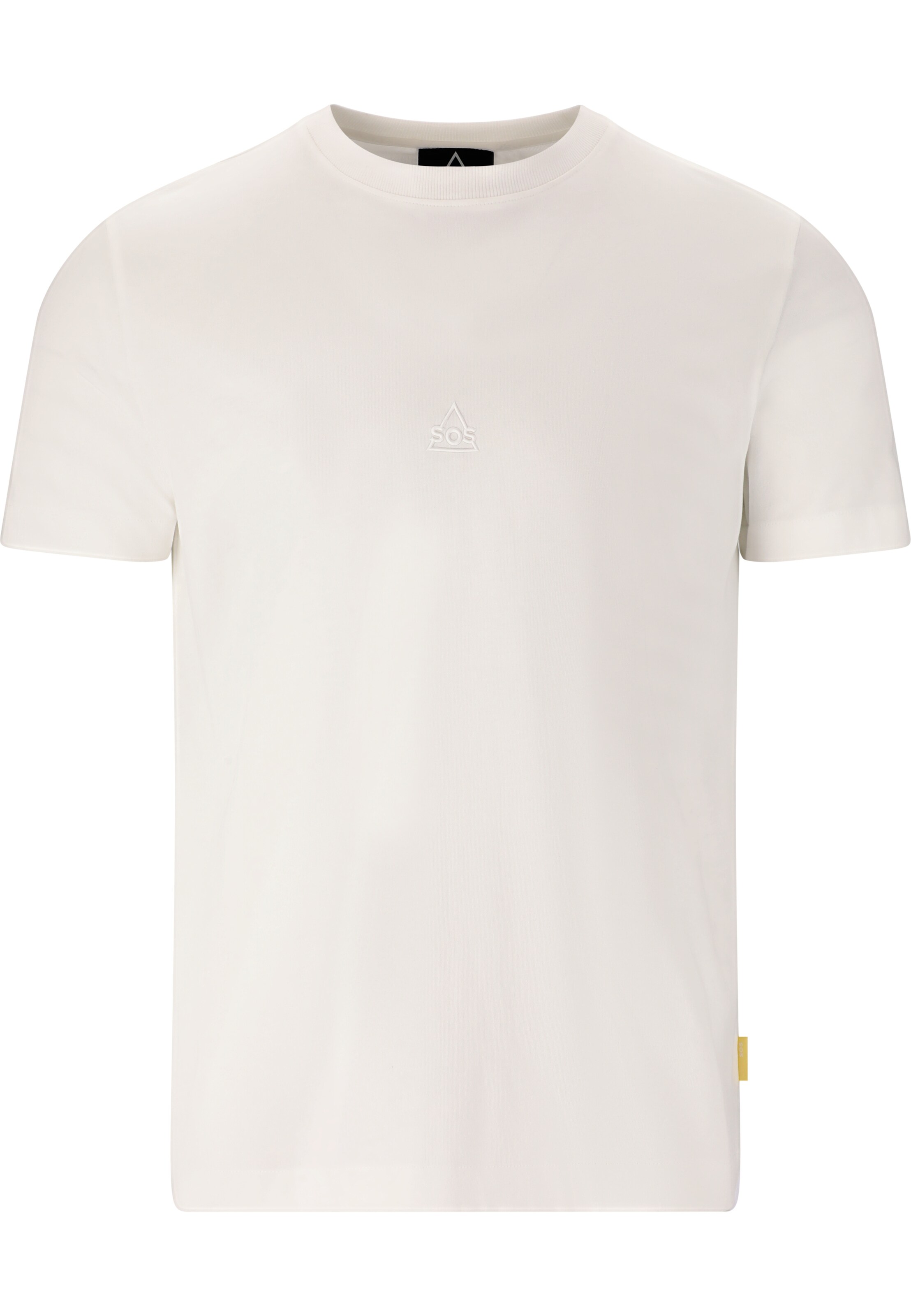 SOS Shirt 'Semeru' in Wit: voorkant