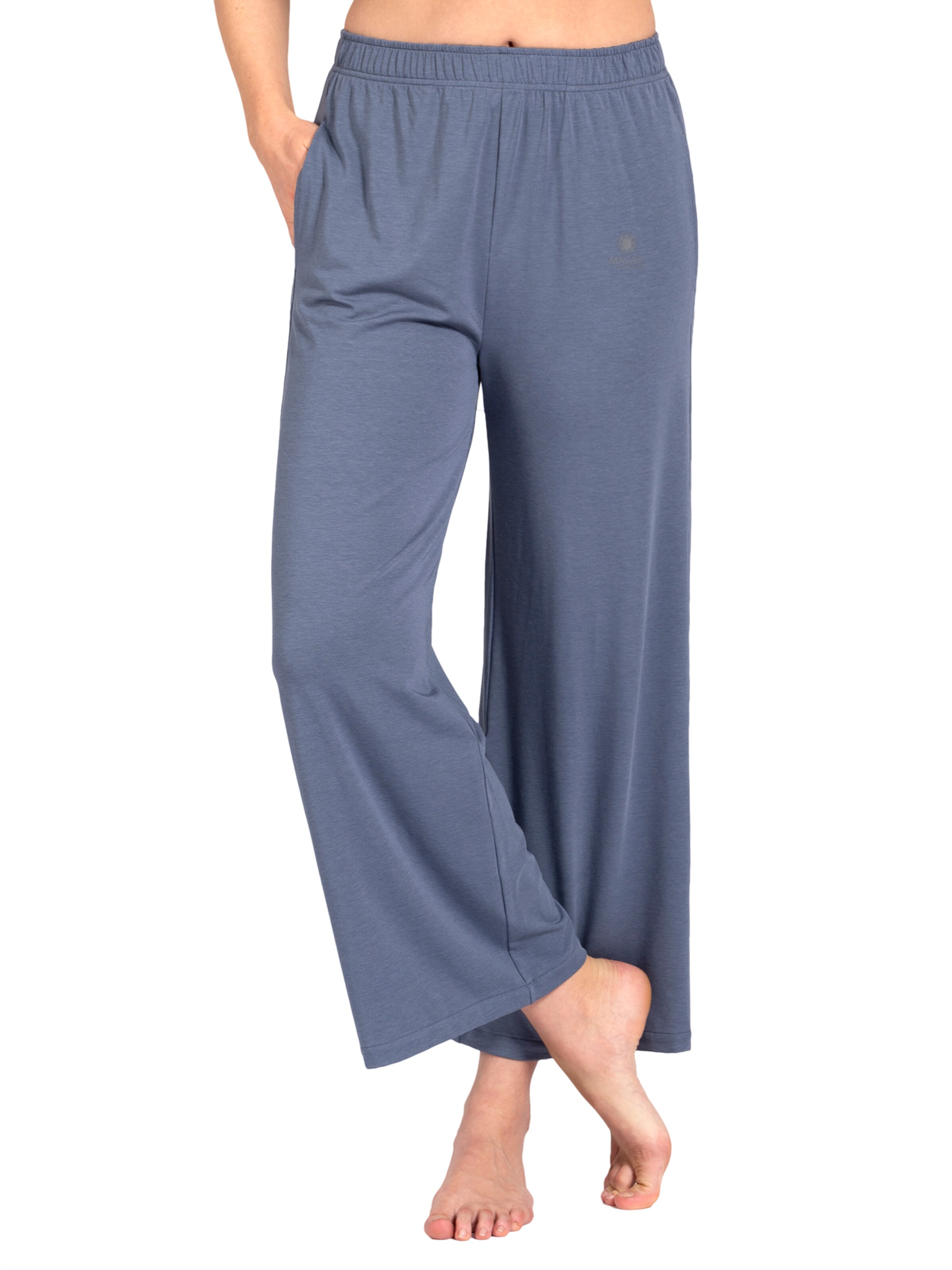 Magadi Loosefit Sporthose 'Naomi' in Blau: Vorderseite