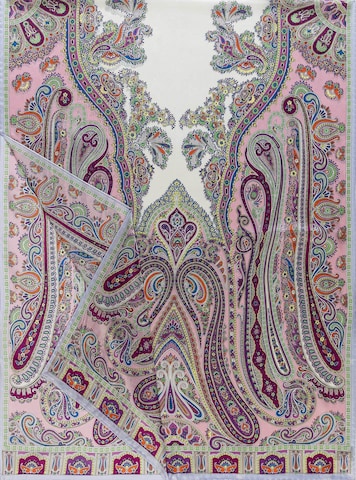 Foulard 'Reverie' di Roeckl in rosa: frontale