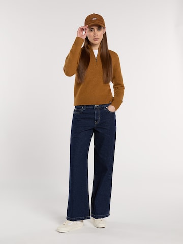 DICKIES - Perna larga Calças de ganga em azul