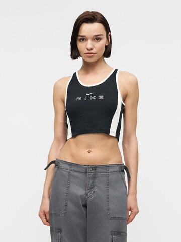 Nike Sportswear Top - fekete: elől