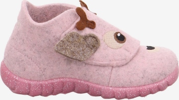 SUPERFIT - Pantufa 'Happy' em rosa