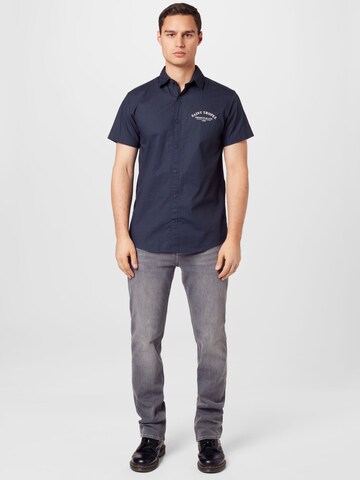 JACK & JONES Regular fit Skjorta i blå