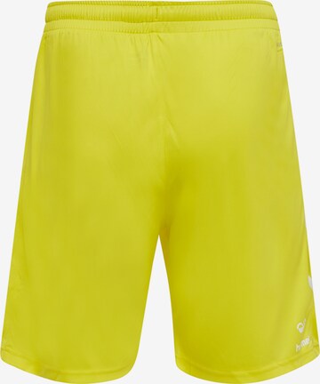 Hummel - Regular Calças de desporto em amarelo