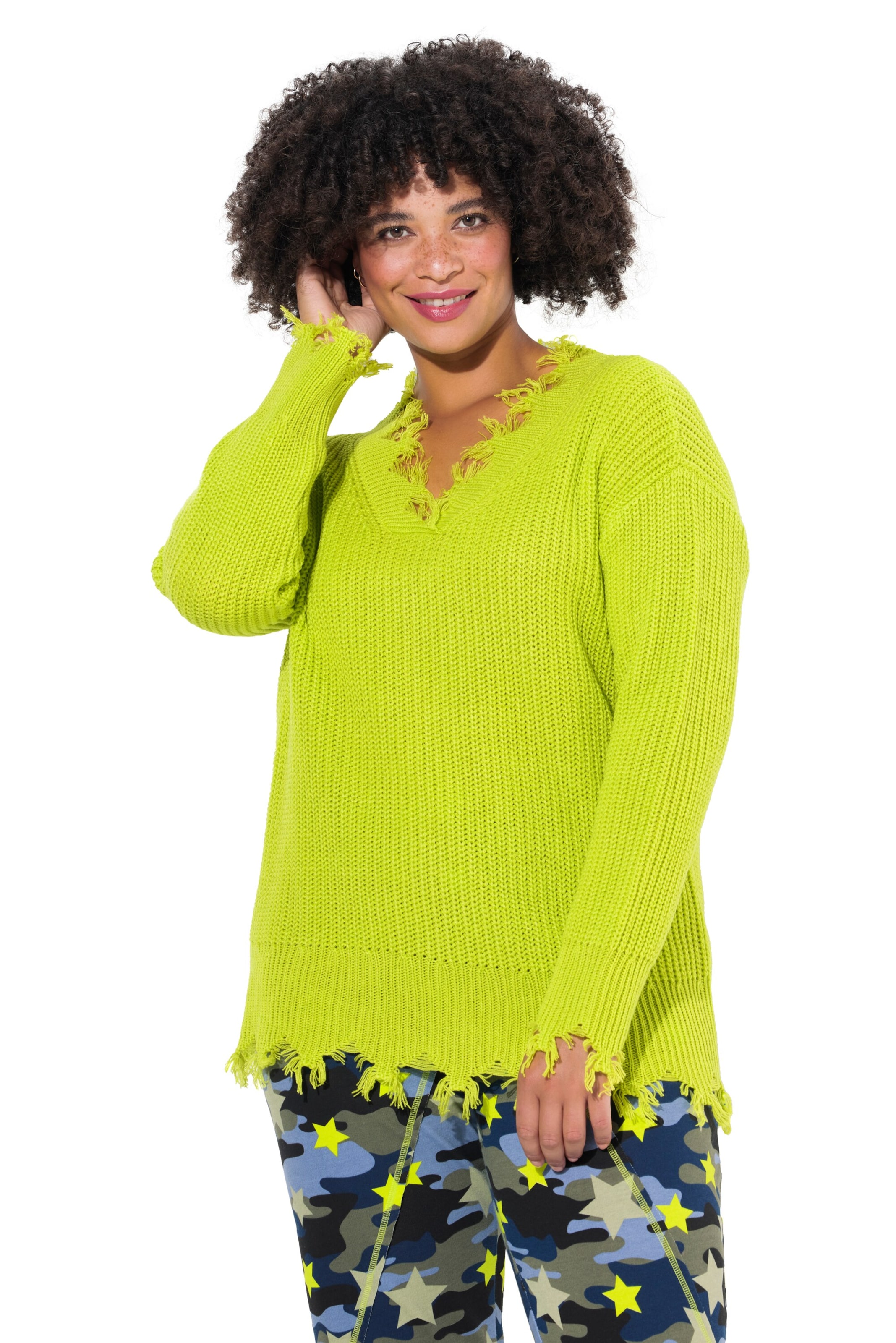 Angel of Style Pullover in Gelb: Vorderseite