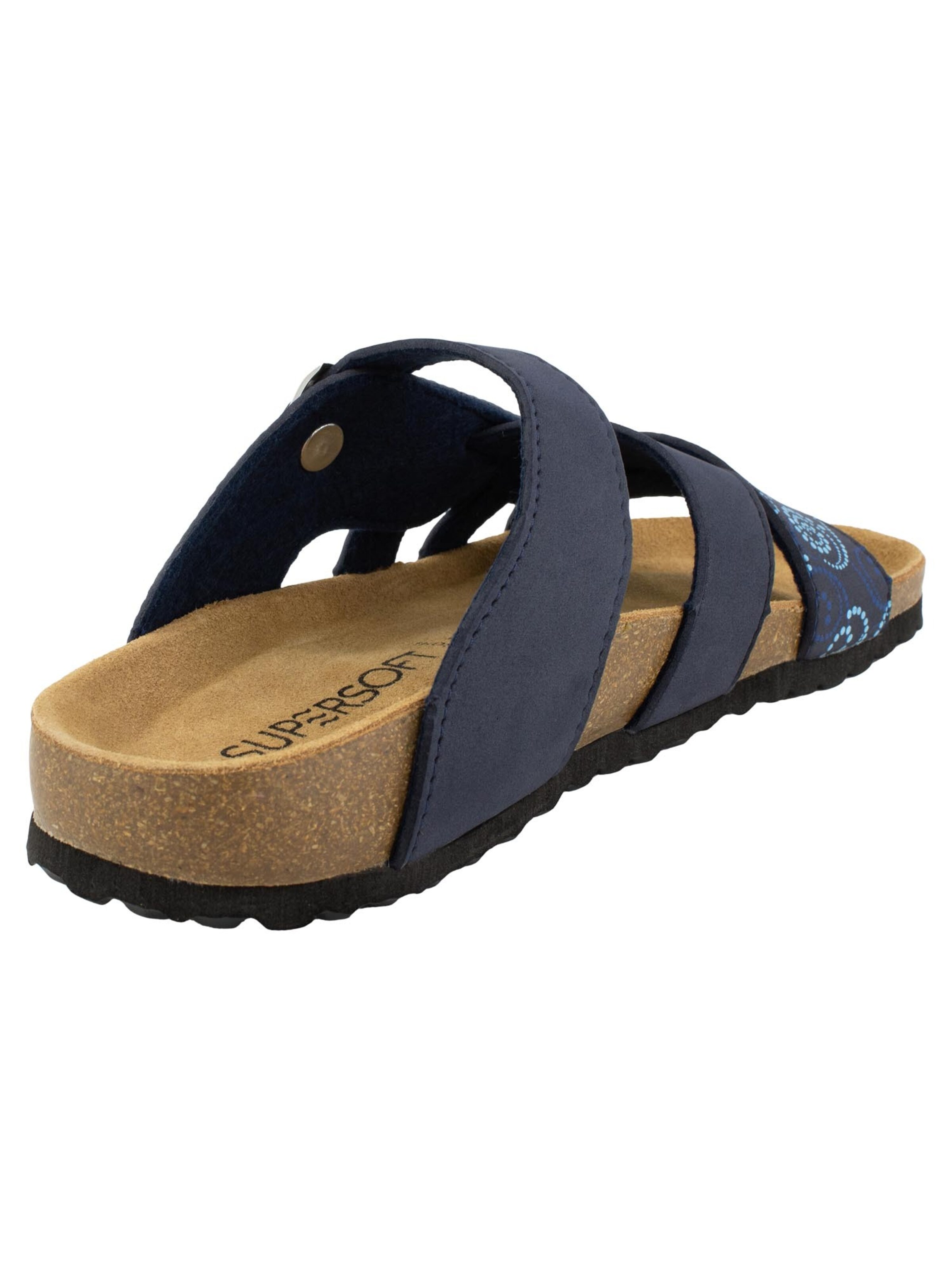 SUPERSOFT by Indigo Mules 'Classic' in Blue