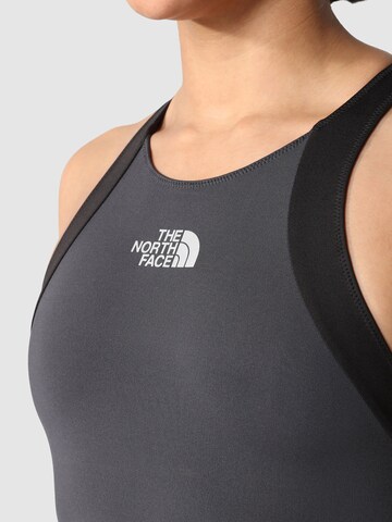 THE NORTH FACE Korzetová Sportovní podprsenka – šedá