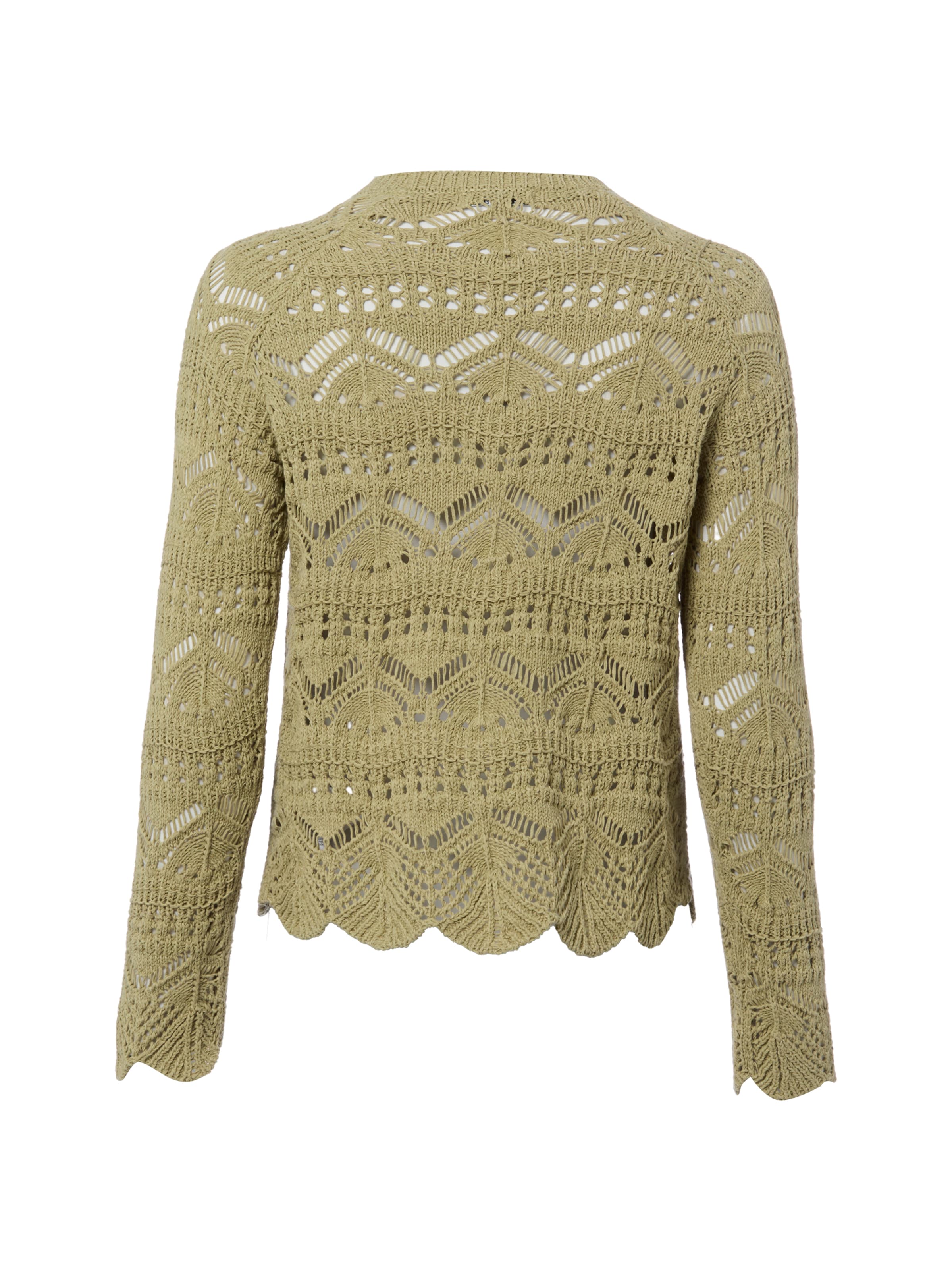 Marie Lund Pullover in Grün