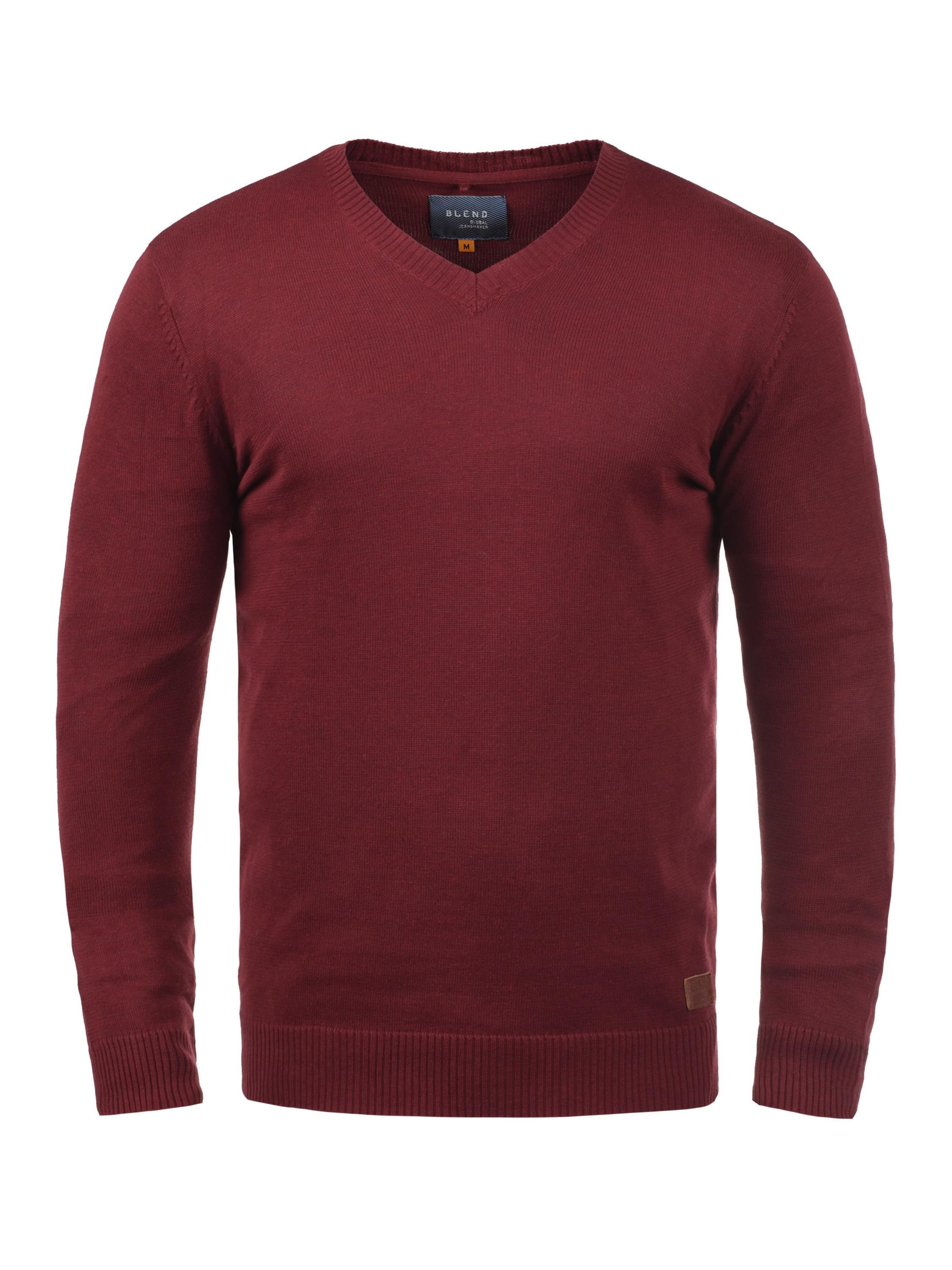 BLEND Pullover 'BHLasse' in Rot: Vorderseite