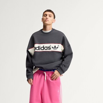 ADIDAS ORIGINALS - Sweatshirt 'AdiSignature NY' em preto: frente