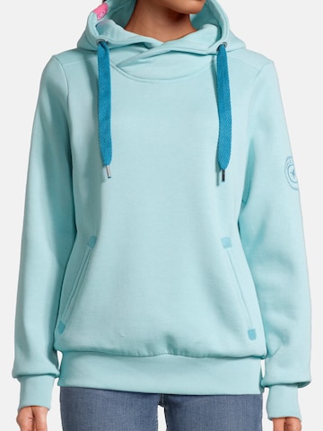 salzhaut Sweatshirt 'Sünn' in Blauw