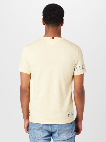 TOMMY HILFIGER T-Shirt in Gelb