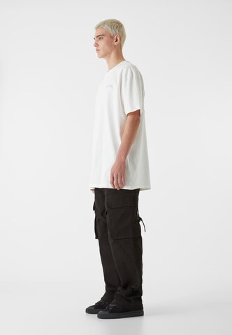 Lost Youth T-Shirt 'Heart' in Beige