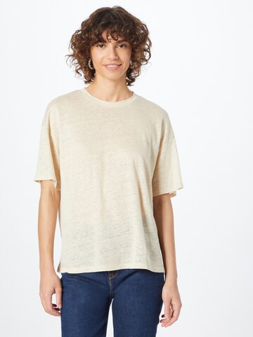 UNITED COLORS OF BENETTON Shirt in Beige: front