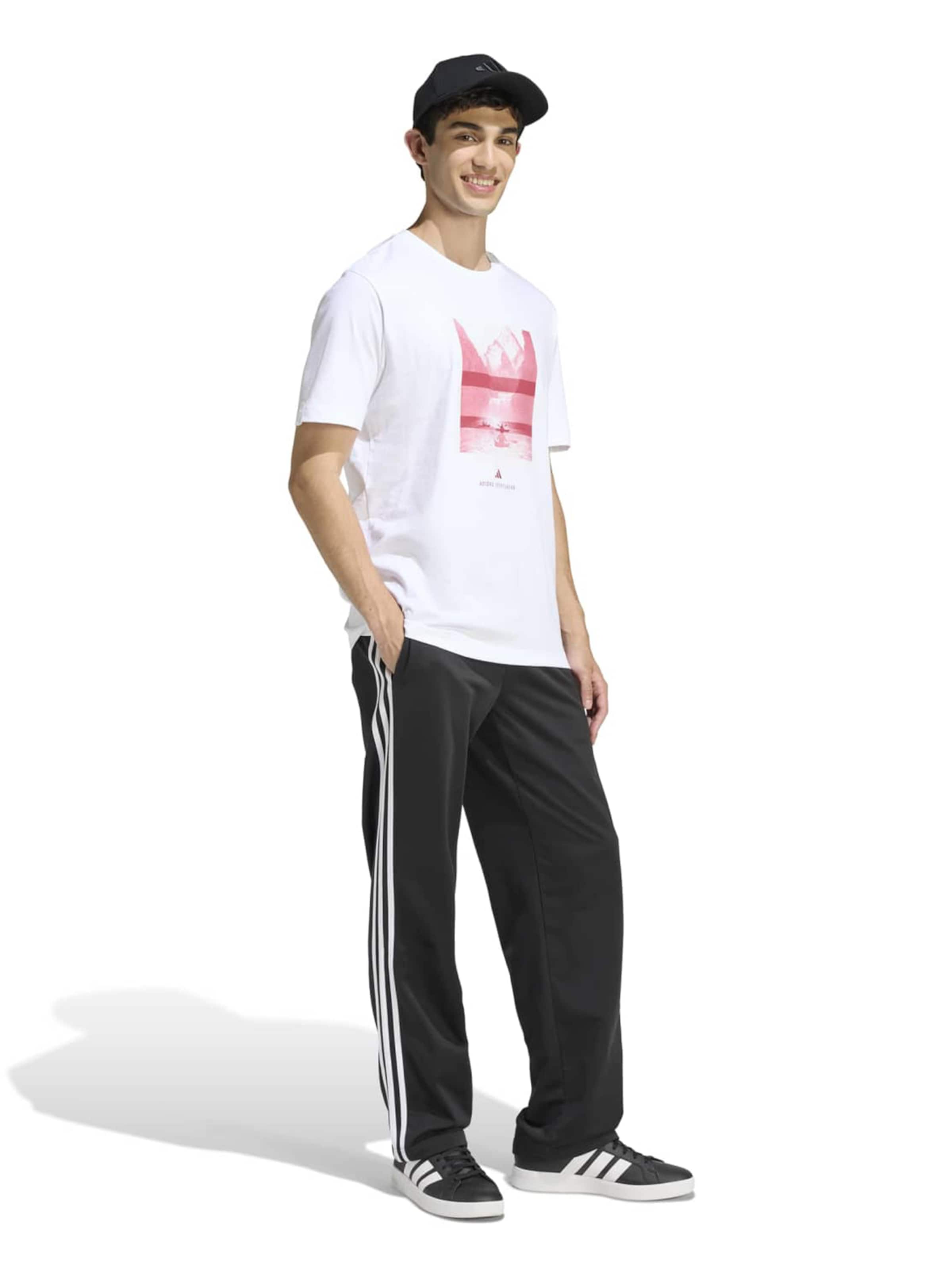 ADIDAS SPORTSWEAR Funktionsskjorte 'OUT KAYAK' i hvid: forside