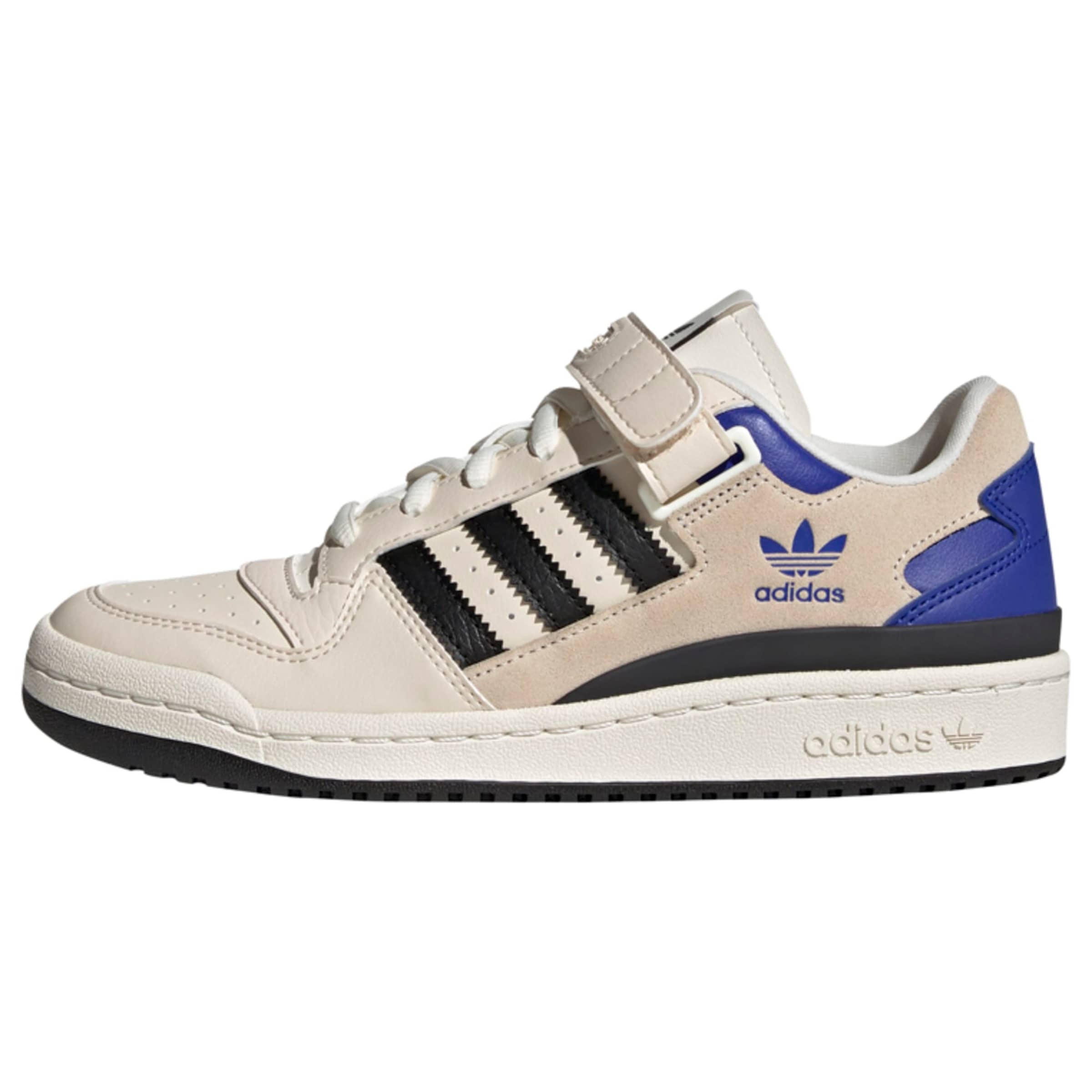 ADIDAS ORIGINALS Platform trainers 'Forum' in Beige / Blue / Black, Item view