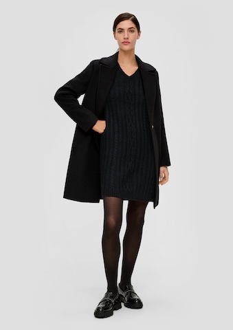 s.Oliver BLACK LABEL Pletené šaty - Čierna