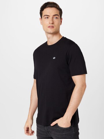 DIESEL T-Shirt 'JUST DOVAL' in Schwarz: Vorderseite