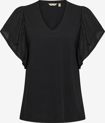 CULTURE Blouse 'Aca ' in Zwart: voorkant