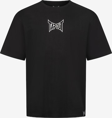 Maglietta 'Elsinor' di Tapout in nero: frontale