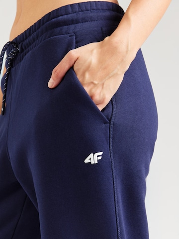 4F Tapered Workout Pants in Blue