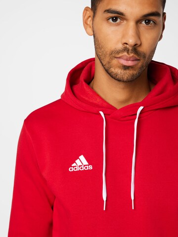 ADIDAS SPORTSWEAR - Sweatshirt de desporto 'Entrada 22' em vermelho