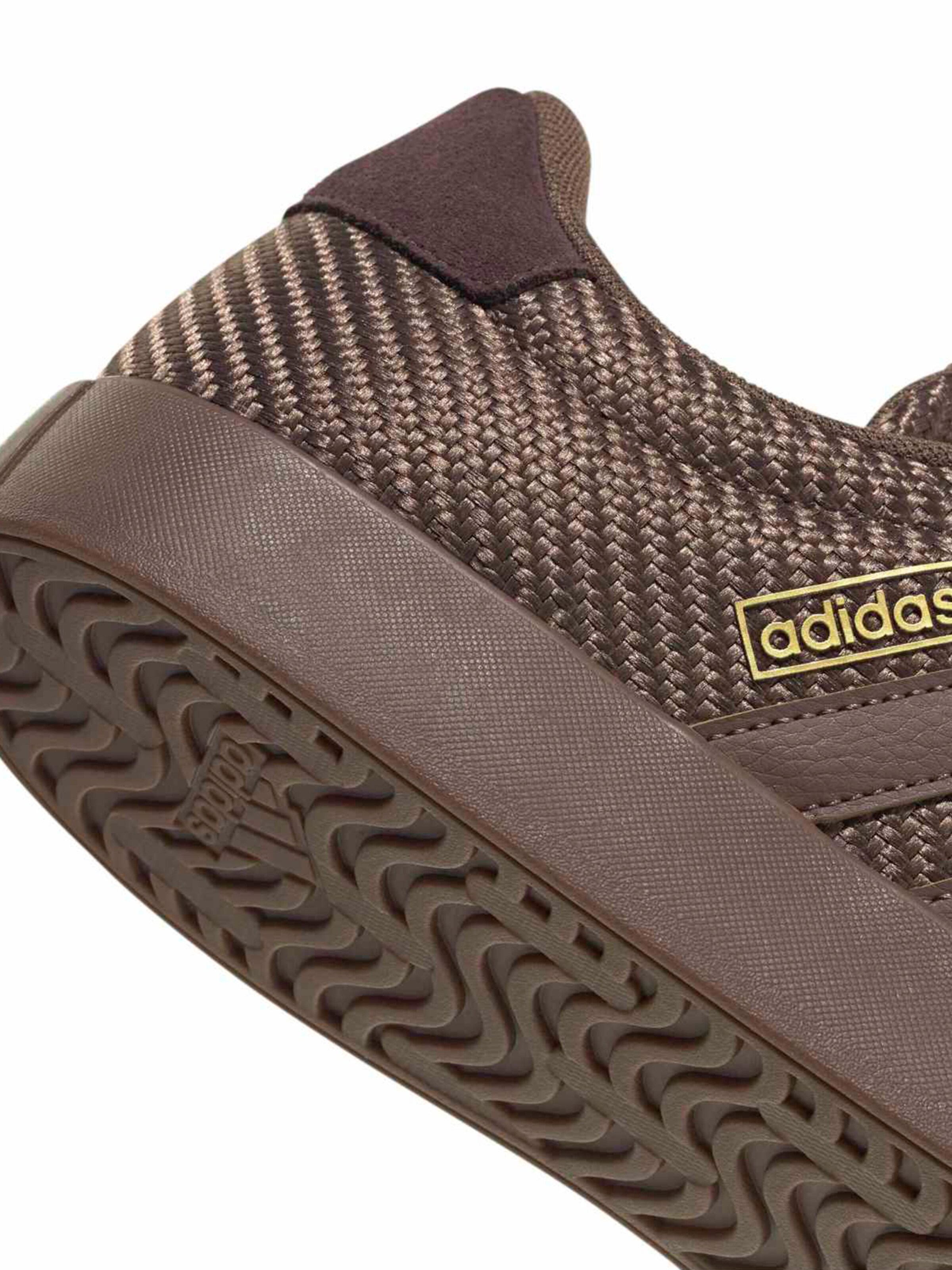 ADIDAS SPORTSWEAR Rövid szárú sportcipők 'VL Court 3.0' - barna