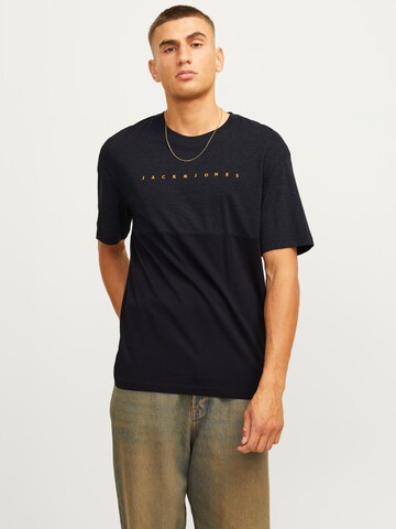 T-Shirt 'JJStar' JACK & JONES en noir : devant