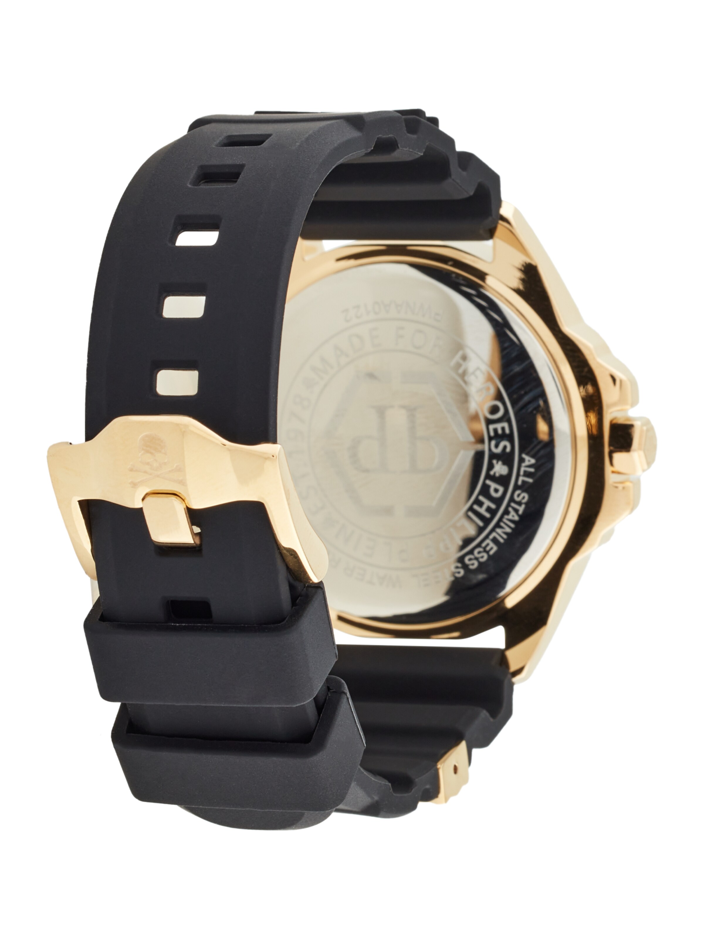 Philipp Plein Analoguhr in Schwarz