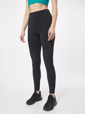 Rukka Normalny krój Spodnie sportowe 'MADET' w kolorze czarny: przód