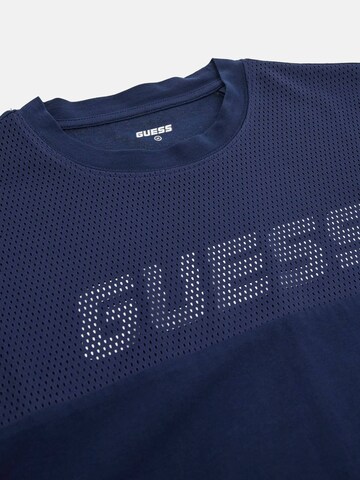 GUESS T-Shirt in Blau
