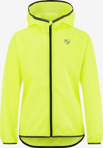 ZIENER Athletic Jacket 'Narus' in Yellow: front