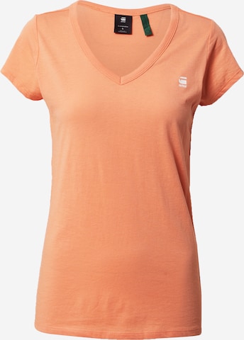 G-Star RAW Shirt 'Eyben' in Oranje: voorkant