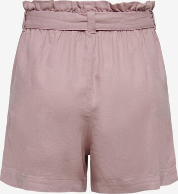 JDY Regular Trousers 'SAY' in Pink