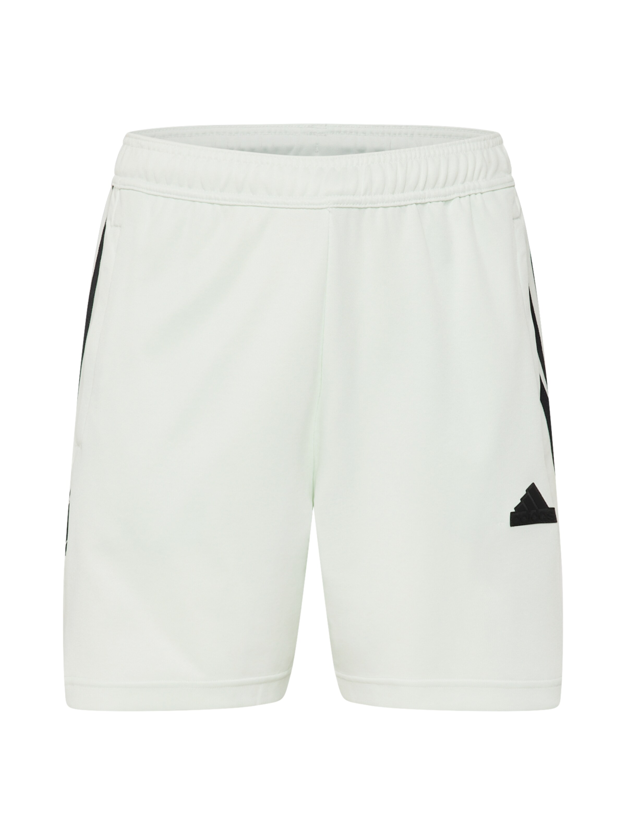 ADIDAS SPORTSWEAR Štandardný strih Športové nohavice 'Tiro' - Biela: predná strana