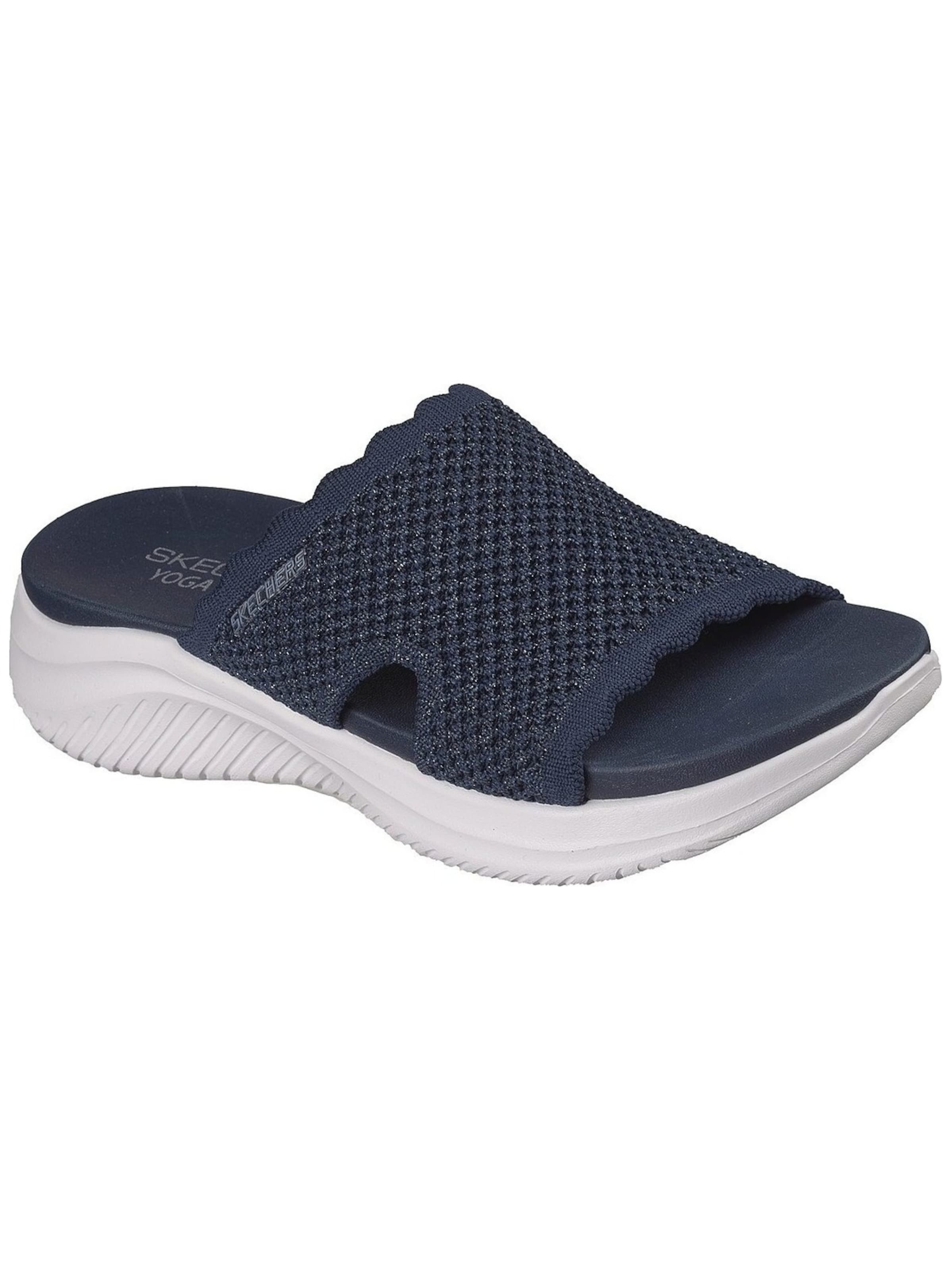 Zoccoletto 'Skechers Ultra Flex 3.0 Sandal-bring I' di SKECHERS in blu: frontale