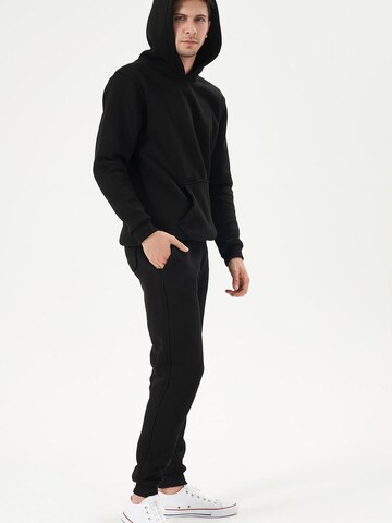 LOUIS LECLER Slim fit Trousers 'Dean' in Black
