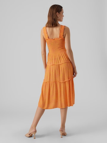 VERO MODA Dress 'Menny' in Orange