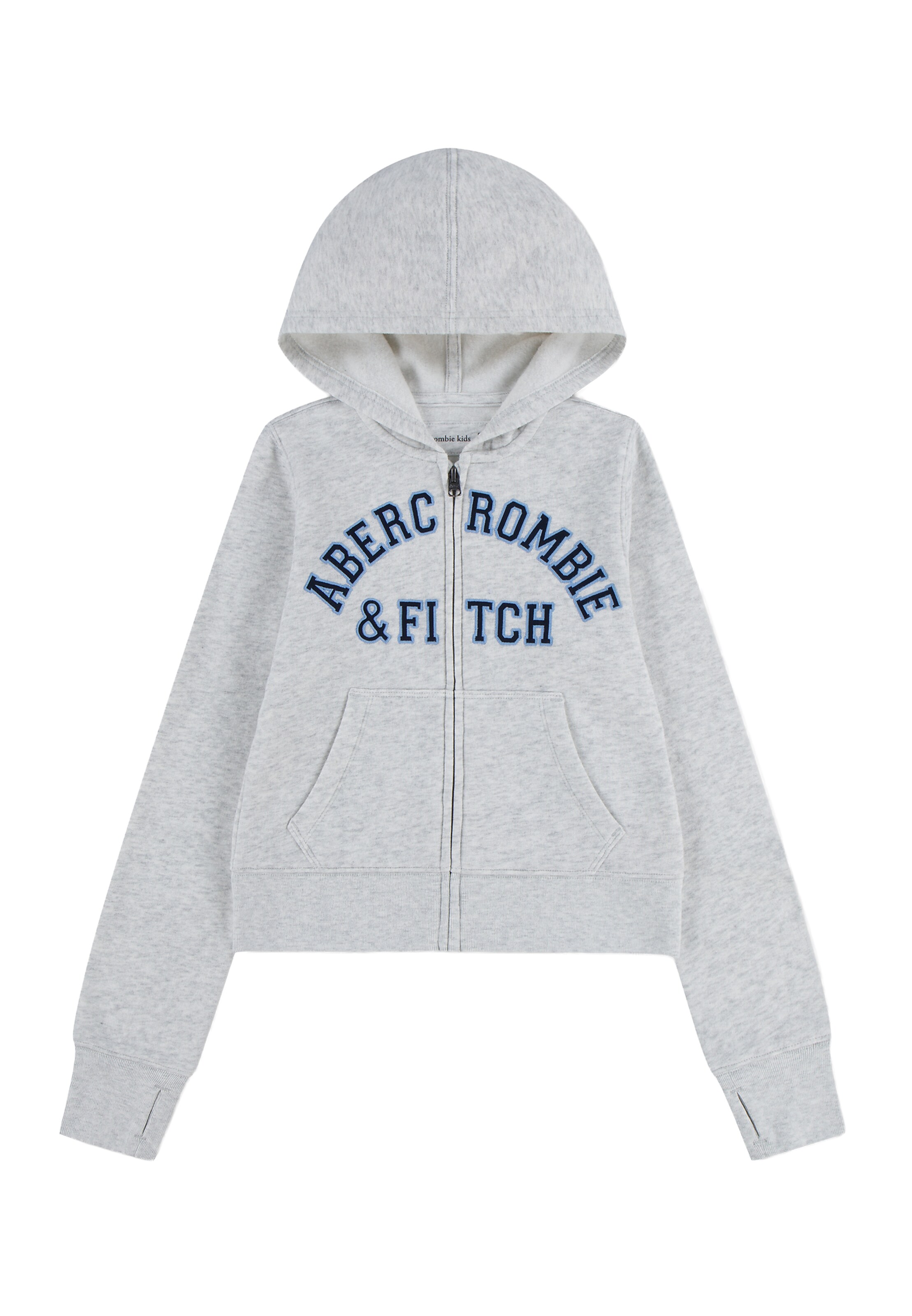 Abercrombie & Fitch Ζακέτα φούτερ σε 110-116 σε μπλε νύχτας / μπλε ουρανού / γκρι μελανζέ, Άποψη προϊόντος