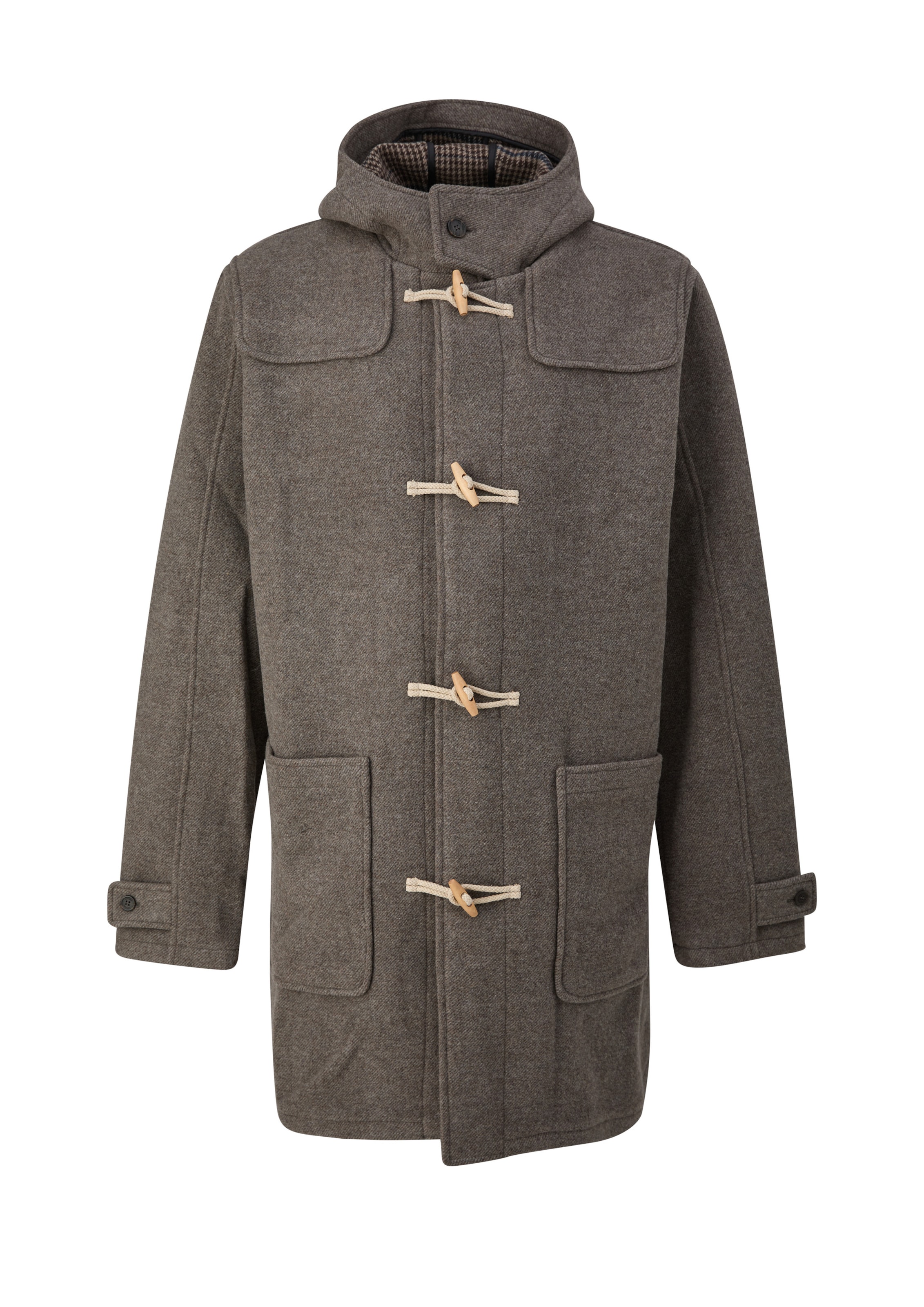 Manteau mi-saison s.Oliver Men Big Sizes en marron : devant